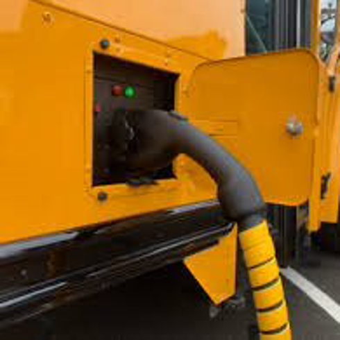 Electric School Bus Chargers—Alexandria Transportation Center