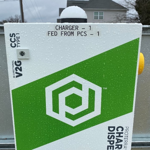 Electric School Bus Chargers—Chesapeake Transportation Center