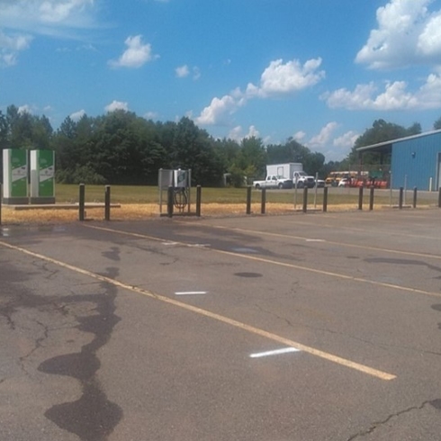 Electric School Bus Chargers—Prince William County Transportation Center