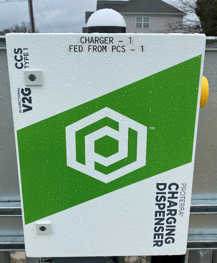 Electric School Bus Chargers—Chesapeake Transportation Center